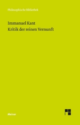 Kritik der reinen Vernunft -  Immanuel Kant