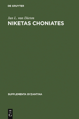 Niketas Choniates - Jan L. van Dieten