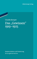 Das 'Gewissen' 1919-1925 -  Claudia Kemper