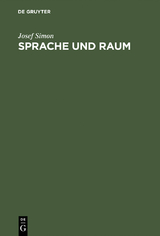 Sprache und Raum - Josef Simon