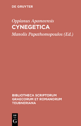 Cynegetica -  Oppianus Apameensis