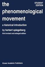 The Phenomenological Movement - Spiegelberg, E.