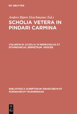Scholia in Nemeonicas et Isthmionicas. Epimetrum. Indices - 
