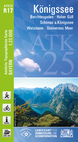 ATK25-R17 Königssee (Amtliche Topographische Karte 1:25000) - Breitband und Vermessung Landesamt für Digitalisierung  Bayern