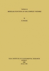 Modular Functions of One Complex Variable - H Maaa