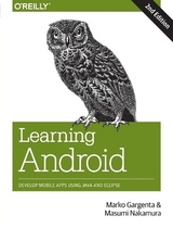 Learning Android - Gargenta, Marko
