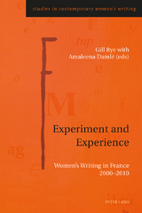 Experiment and Experience - 