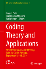 Coding Theory and Applications - 
