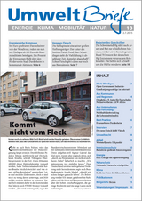 Zeitschrift UmweltBriefe Heft 13/2015 - 