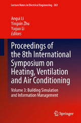 Proceedings of the 8th International Symposium on Heating, Ventilation and Air Conditioning - 