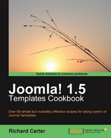 Joomla! 1.5 Templates Cookbook - Carter Richard