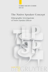 The Native Speaker Concept - 