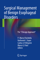 Surgical Management of Benign Esophageal Disorders - 