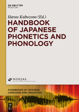 Handbook of Japanese Phonetics and Phonology - 
