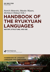 Handbook of the Ryukyuan Languages - 