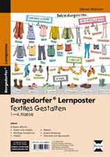 Lernposter Textiles Gestalten - 1.-4. Klasse - Bernd Wehren