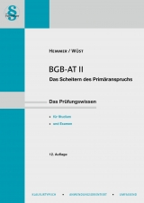 BGB AT II - Hemmer, Karl-Edmund; Wüst, Achim