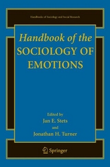 Handbook of the Sociology of Emotions - 
