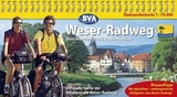 Kompakt-Spiralo BVA Weser-Radweg Vom Weserbergland bis zur Nordsee (incl. RADgeber zum Weser-Radweg) Radwanderkarte 1:75.000 - 