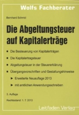 Die Abgeltungsteuer auf Kapitalerträge - Schmid, Bernhard