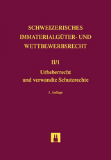 Urheberrecht und verwandte Schutzrechte - Cherpillod, Ivan; David, Lucas; Dessemontet, François; Govoni, Carlo; Hefti, Ernst; Hilty, Reto M.; Meer, Michael; Meyer, Emanuel; Mosimann, Peter; Stebler, Andreas; von Büren, Roland; von Büren, Roland; David, Lucas