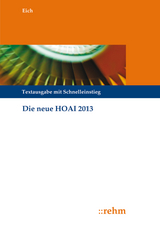 Die neue HOAI 2013 - Eich, Anke