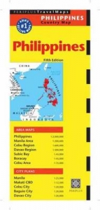 Philippines Travel Map Fifth Edition - Periplus Editors