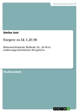 Exegese zu Lk 1,26-38 - Stefan Jost