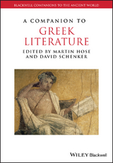 Companion to Greek Literature - 