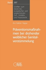 Präventionsmaßnahmen bei drohender weiblicher Genitalverstümmelung - Ann Kathrin Hoppe