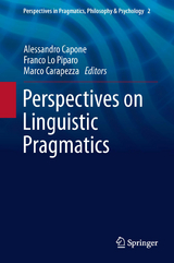 Perspectives on Linguistic Pragmatics - 