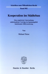 Kooperation im Städtebau. - Michael Tietze