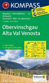 KOMPASS Wanderkarte Obervinschgau - Alta Val Venosta - 