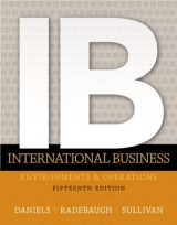 International Business - Daniels, John; Radebaugh, Lee; Sullivan, Daniel