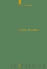 Timon of Phlius -  Dee L. Clayman
