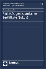 Rechtsfragen islamischer Zertifikate (Sukuk) - Osman Sacarcelik