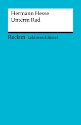 Lektüreschlüssel. Hermann Hesse: Unterm Rad -  Hermann Hesse,  Georg Patzer