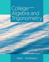 College Algebra and Trigonometry - Ratti, J. S.; McWaters, Marcus