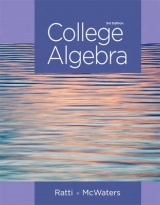 College Algebra - Ratti, J. S.; McWaters, Marcus S.