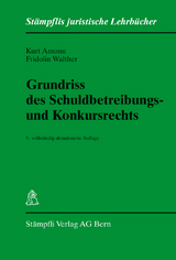 Grundriss des Schuldbetreibungs- und Konkursrechts - Kurt Amonn, Fridolin Walther