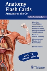 Anatomy Flash Cards: Anatomy on the Go, second edition, Latin Nomenclature - Gilroy, Anne M