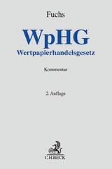 Wertpapierhandelsgesetz (WpHG) - Fuchs, Andreas