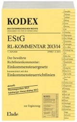 KODEX EStG Richtlinien-Kommentar 2013/14 - Manfred Bauer