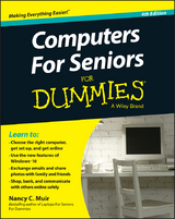 Computers For Seniors For Dummies - Nancy C. Muir