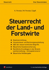 Steuerrecht - Steuerrecht der Land- und Forstwirte - Karl Portele, Martina Portele, Walter Zapfl