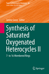 Synthesis of Saturated Oxygenated Heterocycles II - 