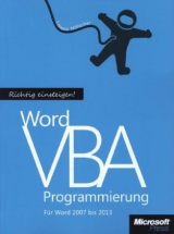 Word VBA-Programmierung. - Hölscher, Lorenz