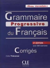 Grammaire progressive du français, Niveau intermédiaire - Thiévenaz, Odile