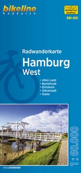 Radwanderkarte Hamburg West RW-HH1 - 