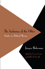 Inclusion of the Other -  J rgen Habermas